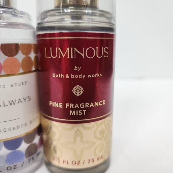 2 Bath & Body Works Fine Fragrance Mist Luminous Love always Wins 2.5 oz - Picture 3 of 5